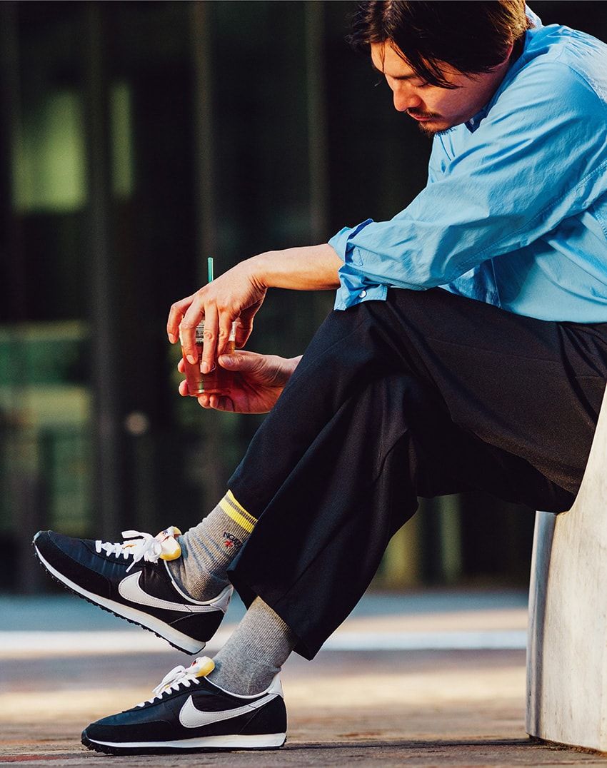 きれいめとストリートのギャップがクール！ソックスは記憶に残る“ライン入り”を  - 2枚目の画像