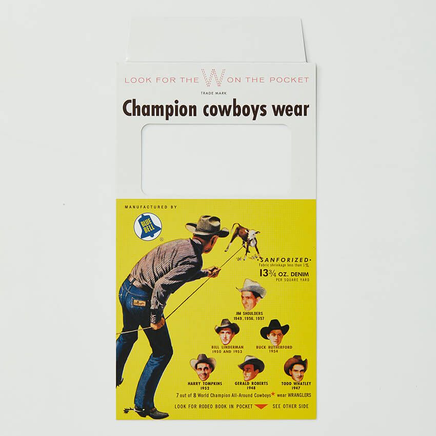 “世界初デザイナーズジーンズ”も忠実に再現。ラングラーの伝説的プロダクトが2型同時リリース！ - 36枚目の画像