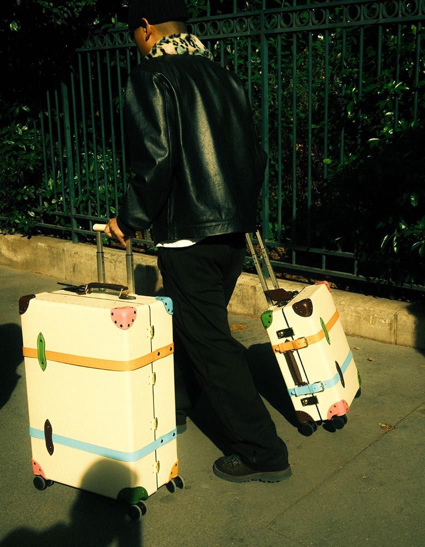 気分がアガるポップな色使いの「グローブ・トロッター」はゴルフ・ラ・フルールとのコラボ作 - 4枚目の画像