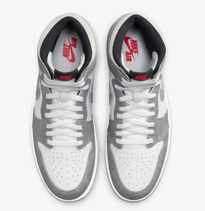 「エア ジョーダン 1」新色は大人味！ シンプルで美しい「白×グレー」の魅力 - 3枚目の画像