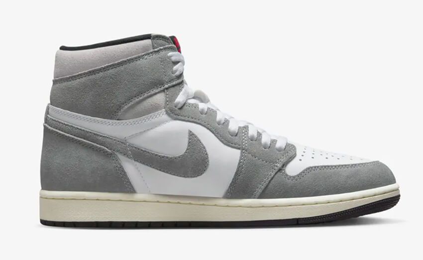 「エア ジョーダン 1」新色は大人味！ シンプルで美しい「白×グレー」の魅力 - 5枚目の画像