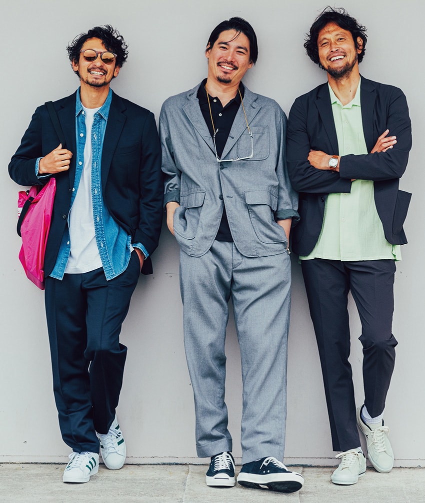 美品★ アザブテーラーazabu tailor 3ピース　スーツ　セットアップ azabu tailor☆スリーピーススーツ 【公式通販】