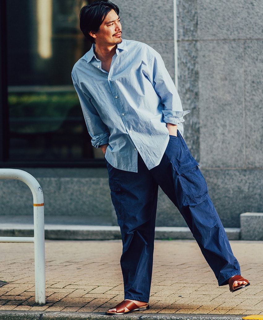 ブローシャー加藤忠幸さんに倣う軍パン観「ネイビー軍パンには絶対的な清潔感がある」 - 1枚目の画像