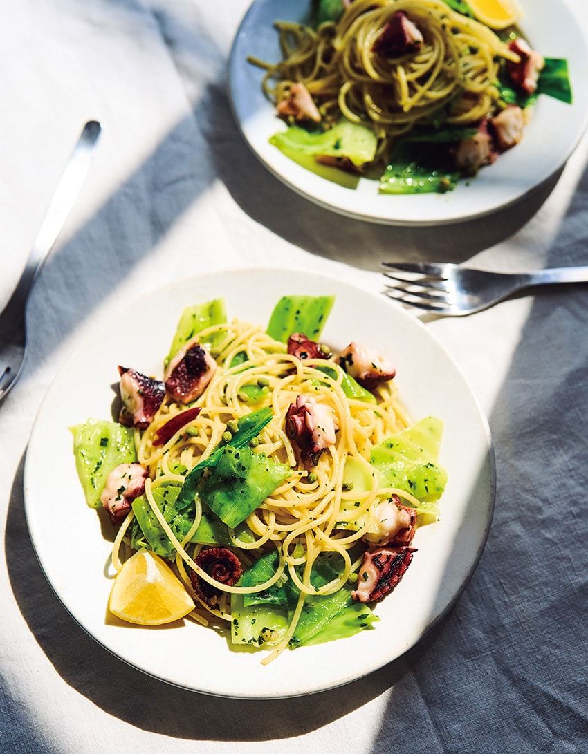 実山椒がピリリと効く！初夏にぴったりなマーシー流「たこのペペロンチーノ」レシピ - 4枚目の画像