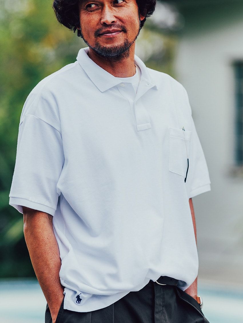 ポロシャツ選びの法則「ONは小さく、OFFは大きく」。ブルックスとラルフで実践！ - 2枚目の画像