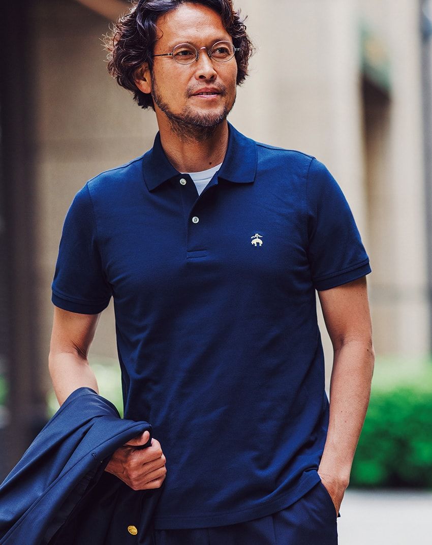 ポロシャツ選びの法則「ONは小さく、OFFは大きく」。ブルックスとラルフで実践！ - 4枚目の画像