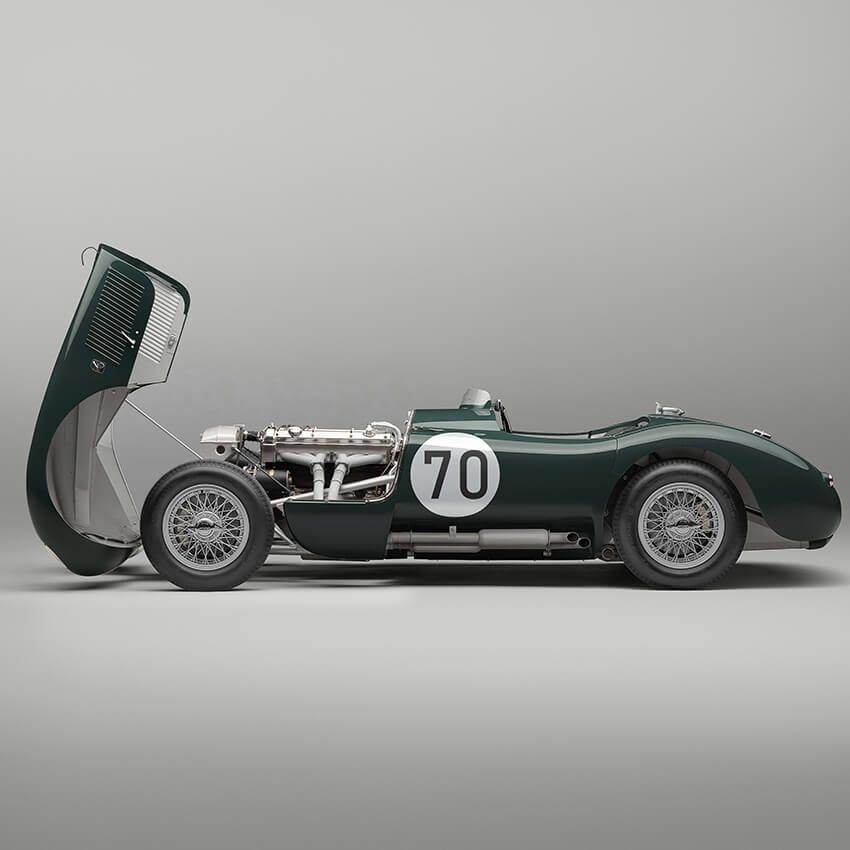 【クラシックジャガー復刻】ル・マン24時間耐久レースで優勝した伝説の車の値段は？ - 4枚目の画像