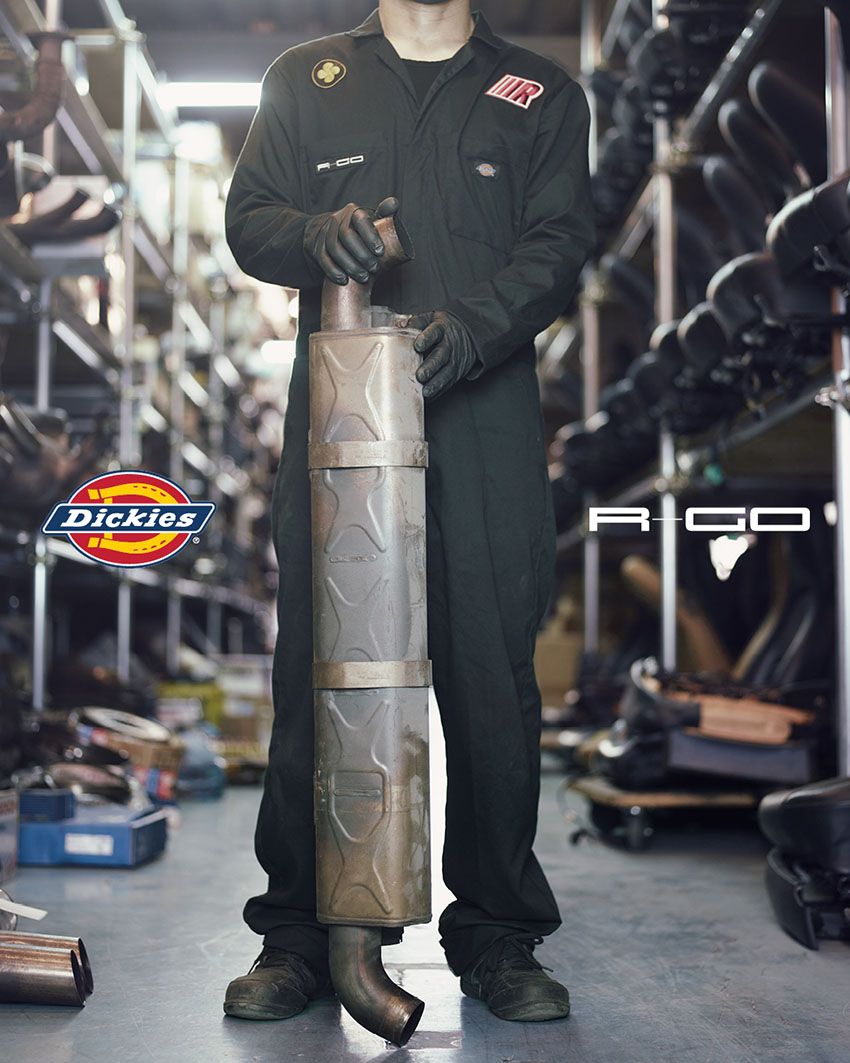 ポルシェのレストア職人が着ていたのはディッキーズ！「R-GO」が911の展示イベントを開催 - 1枚目の画像