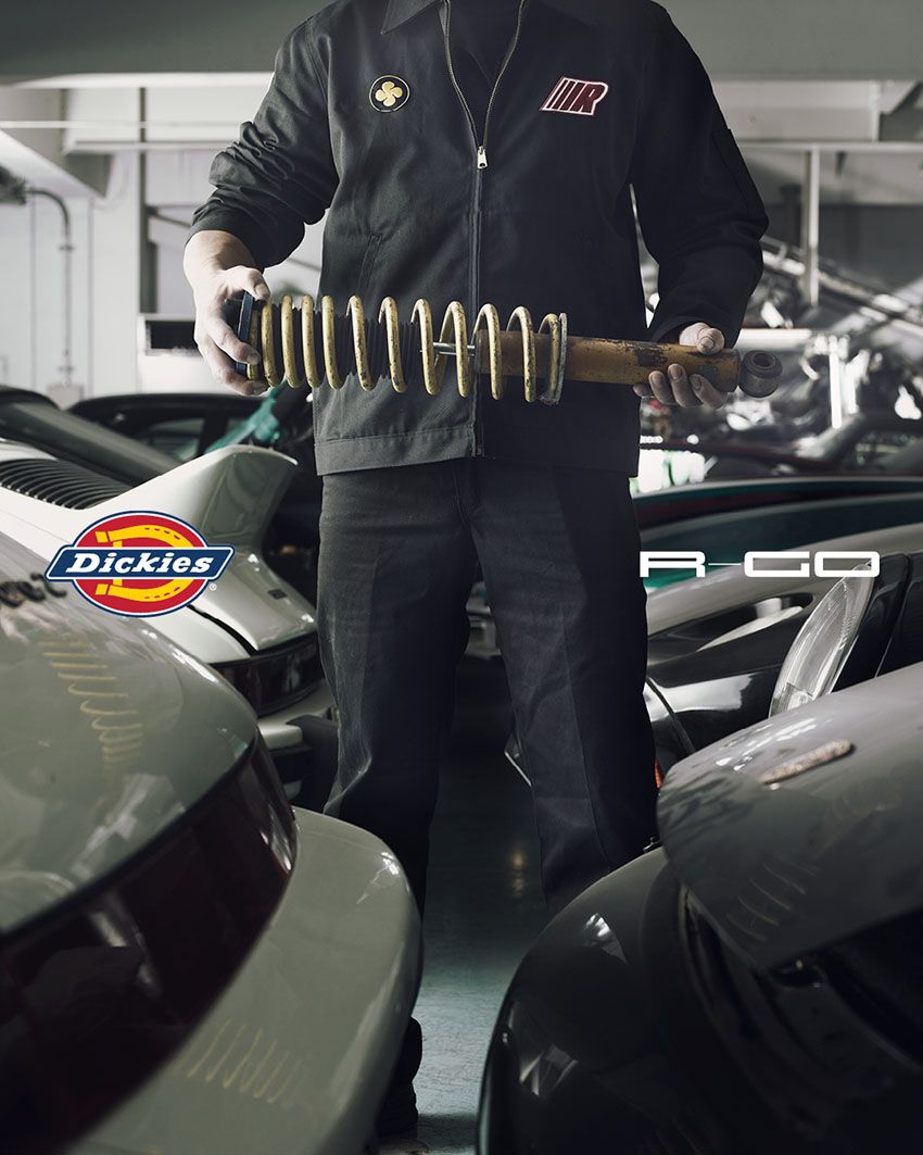 ポルシェのレストア職人が着ていたのはディッキーズ！「R-GO」が911の展示イベントを開催 - 2枚目の画像