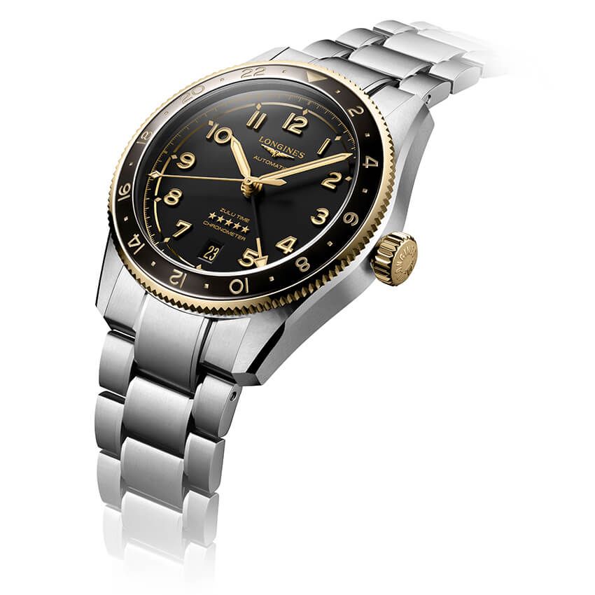 「ロンジン」の人気GMTに39mm径が登場！ 渋いカラーリングにも注目 - 10枚目の画像