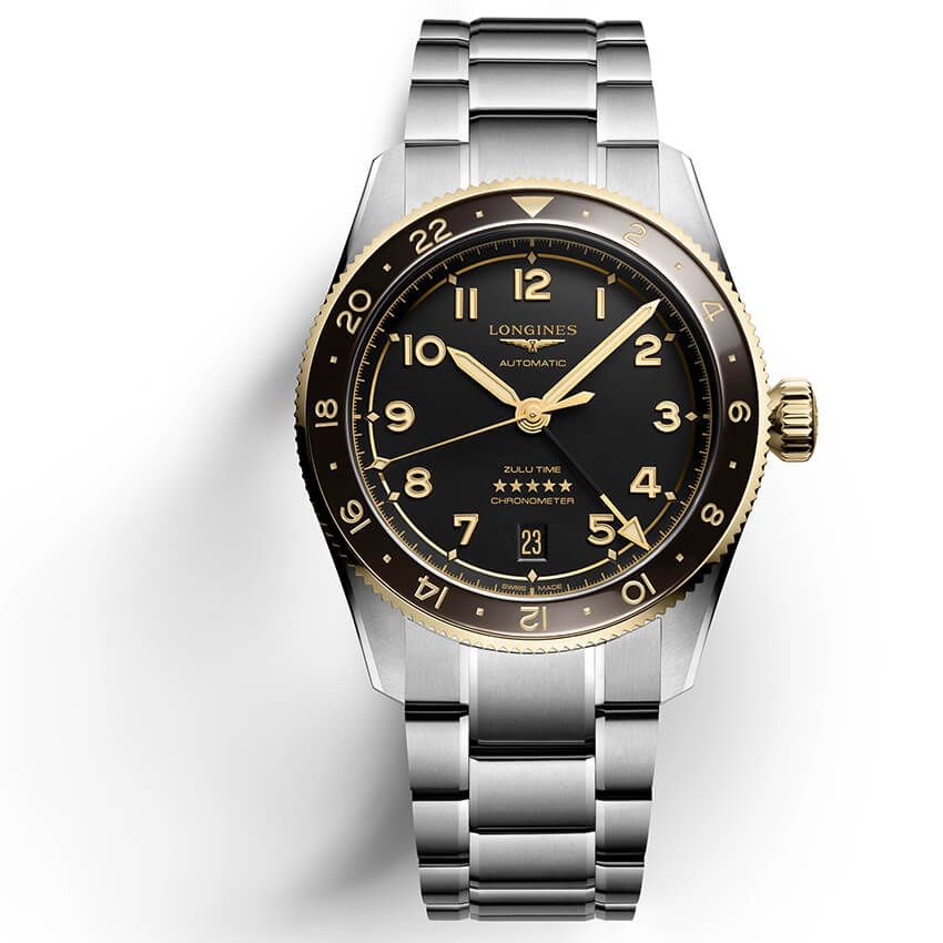 「ロンジン」の人気GMTに39mm径が登場！ 渋いカラーリングにも注目 - 7枚目の画像