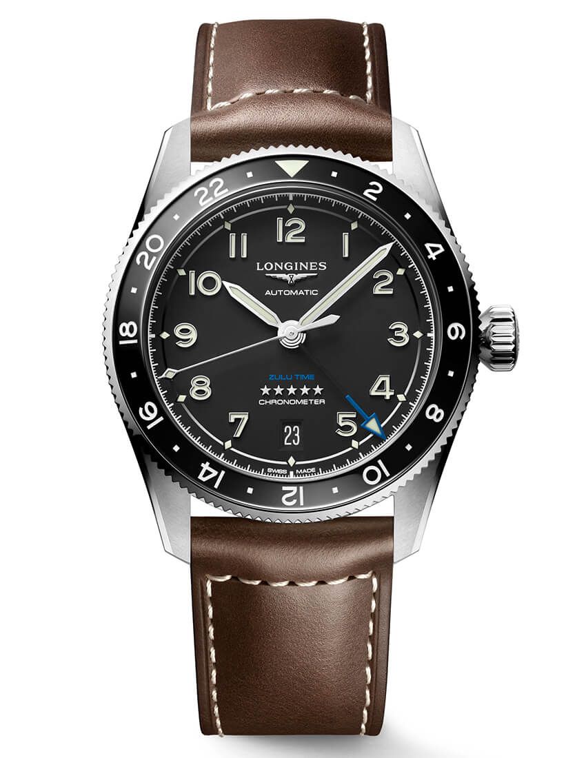 「ロンジン」の人気GMTに39mm径が登場！ 渋いカラーリングにも注目 - 31枚目の画像