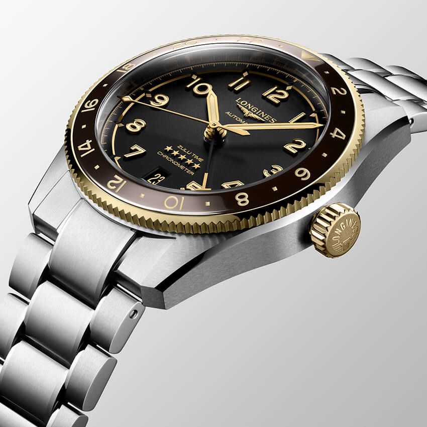 「ロンジン」の人気GMTに39mm径が登場！ 渋いカラーリングにも注目 - 15枚目の画像
