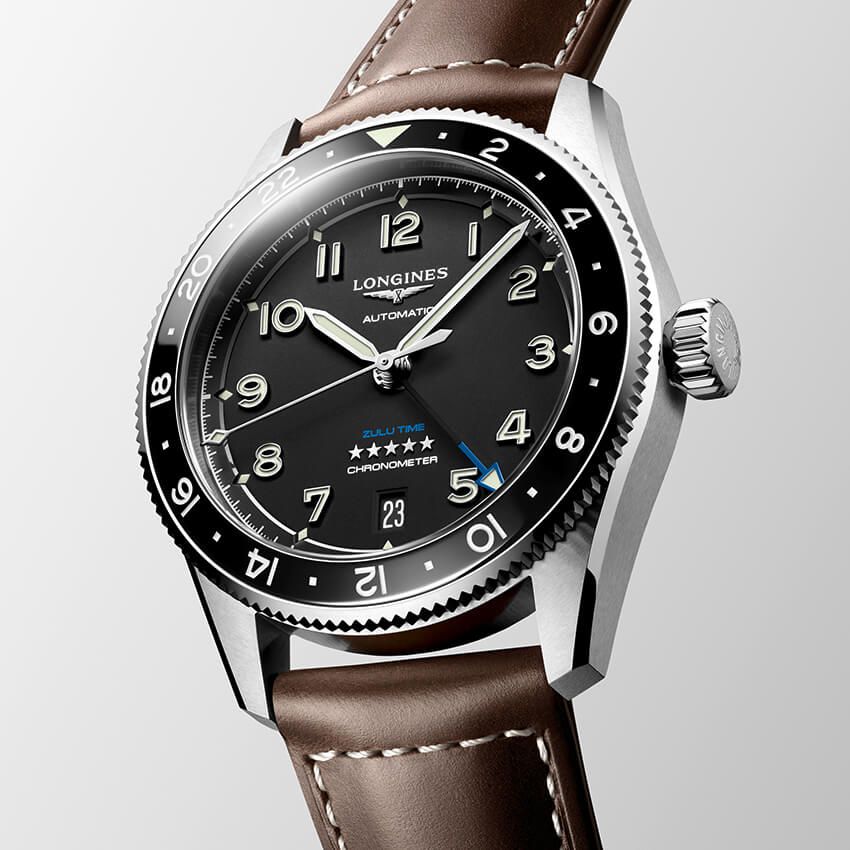 「ロンジン」の人気GMTに39mm径が登場！ 渋いカラーリングにも注目 - 32枚目の画像