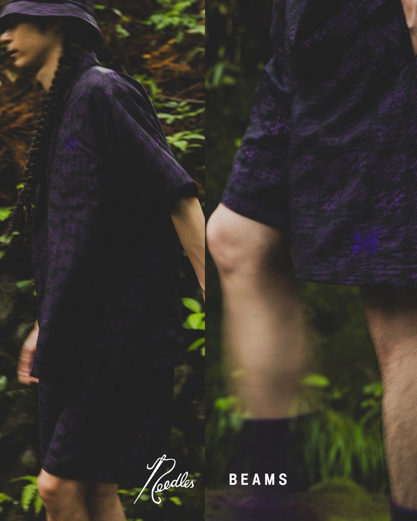 人気コラボ「ニードルズ×ビームス」第2弾は、夏を快適に楽しむ総柄シャツのセットアップ！ - 9枚目の画像