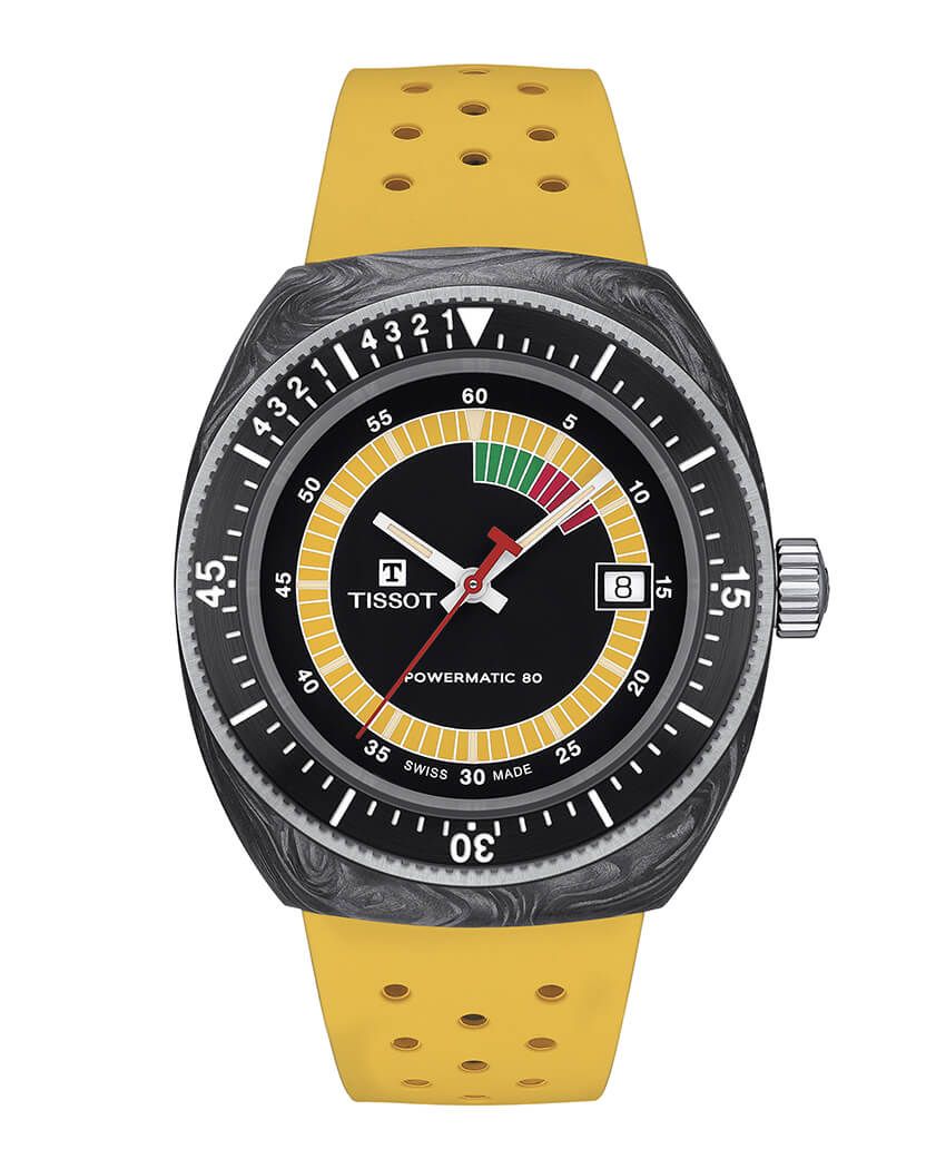 ティソのアイコン時計「シデラル」が復活。新素材でもレトロな顔つきは70年代当時のまま！ - 2枚目の画像