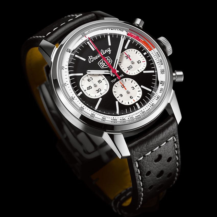 「デウス×ブライトリング」最新作の“トップタイム”はブラック！ 自社キャリバーも搭載 - 2枚目の画像