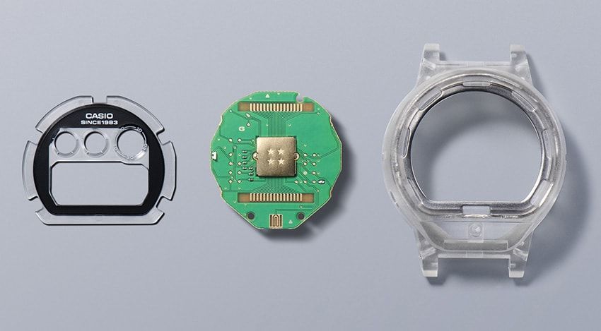 「Gショック」人気7モデルがスケルトンに！ 文字盤まで透けるのはブランド史上初 - 9枚目の画像