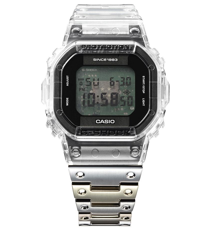「Gショック」人気7モデルがスケルトンに！ 文字盤まで透けるのはブランド史上初 - 4枚目の画像