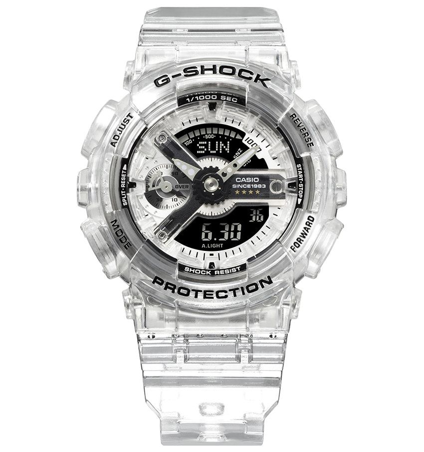 「Gショック」人気7モデルがスケルトンに！ 文字盤まで透けるのはブランド史上初 - 11枚目の画像