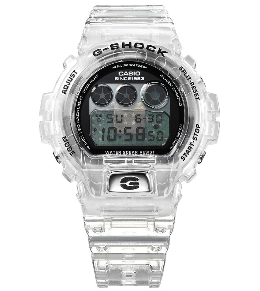 「Gショック」人気7モデルがスケルトンに！ 文字盤まで透けるのはブランド史上初 - 6枚目の画像