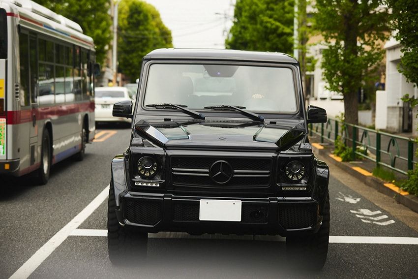 全パーツをブラックにカスタム！愛車メルセデス“Gクラス”に滲むスタイリストの矜持 - 25枚目の画像