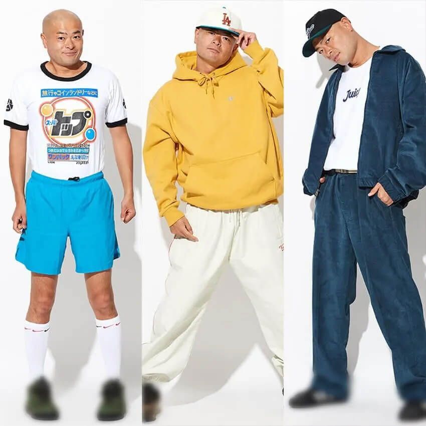 こちらがあばれる君の私服コーデ3選だ。