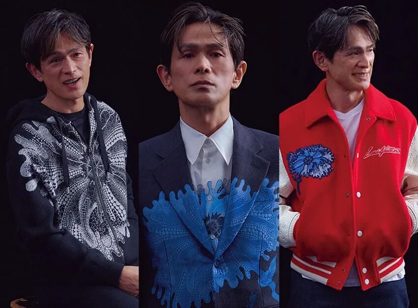 江口洋介●1968年生まれ。東京都出身。’86年に俳優デビュー。近年では、映画『アキラとあきら』『七人の秘書 THE MOVIE』『線は、僕を描く』に出演。2023年3月31日（金）公開の映画『映画ネメシス 黄金螺旋の謎』、’24年にはNetflixシリーズ「忍びの家 House of Ninjas」が控える。12月28日（水）にはBS11開局15周年記念番組『御茶ノ水GUITAR SPIRITS！ 』に出演。