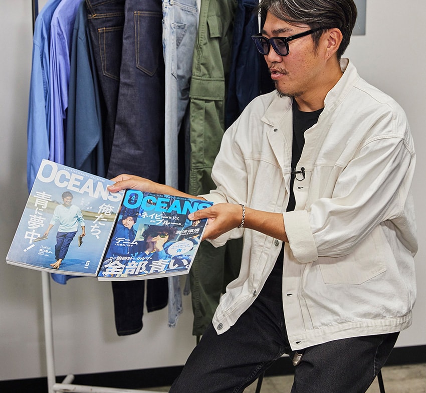 爽やかにキマる「大人のブルーコーデ」。185cm,175cm,162cmの身長別に