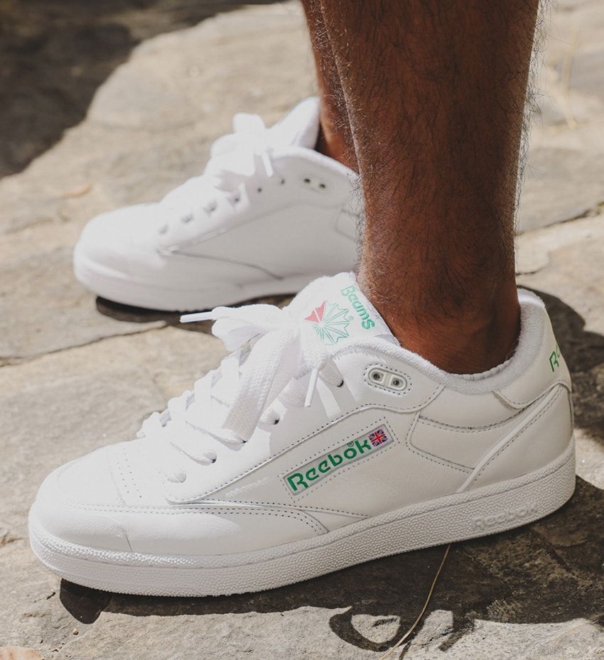 スケーターに似合う「CLUB C BULC」！リーボック傑作スニーカーをビームスが別注 - 4枚目の画像