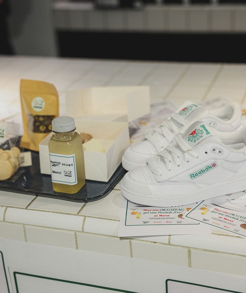 スケーターに似合う「CLUB C BULC」！リーボック傑作スニーカーをビームスが別注 - 8枚目の画像