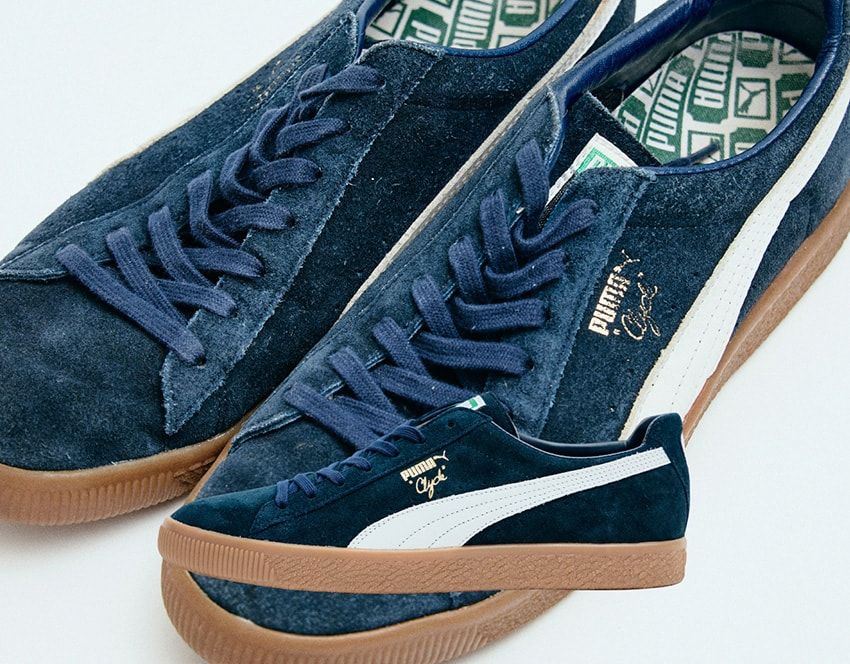 7年ぶりの名品復刻！ “ネイビー×ガム”のBILLY’S別注プーマ「クライド」がまた買えるチャンス！ - 7枚目の画像