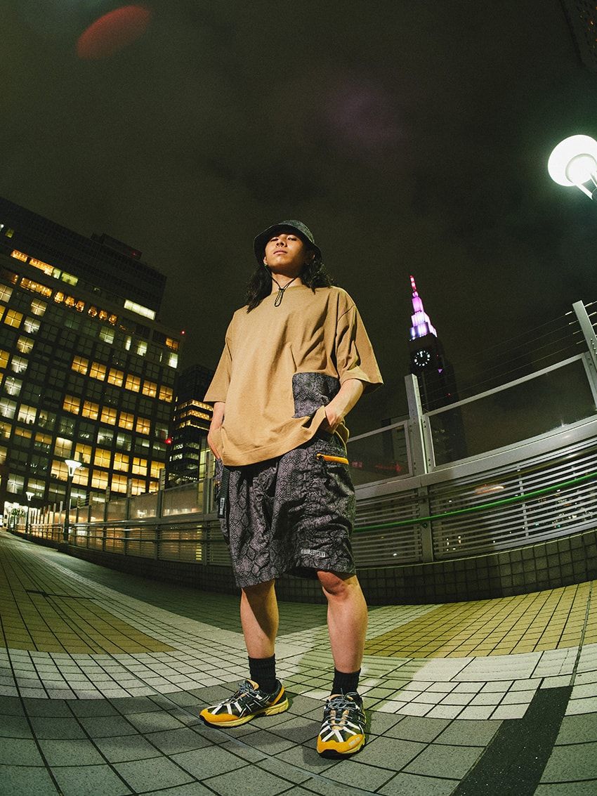 今夏の「アトモス×グリップスワニー」は、大胆なパイソン柄のTシャツ、ショーツ、ハットの3型 - 14枚目の画像