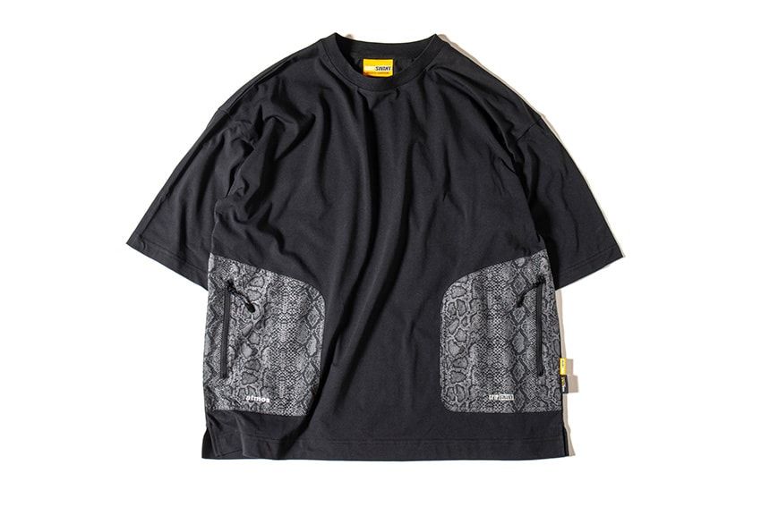 今夏の「アトモス×グリップスワニー」は、大胆なパイソン柄のTシャツ、ショーツ、ハットの3型 - 15枚目の画像