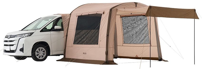 わずか1分10秒で設営できる「ロゴス」のカーサイドルームで車中泊をもっと気軽に！ - 13枚目の画像