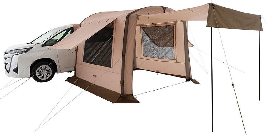 わずか1分10秒で設営できる「ロゴス」のカーサイドルームで車中泊をもっと気軽に！ - 27枚目の画像