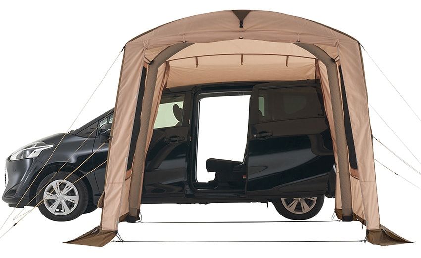 わずか1分10秒で設営できる「ロゴス」のカーサイドルームで車中泊をもっと気軽に！ - 16枚目の画像