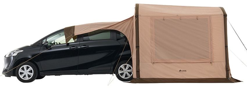 わずか1分10秒で設営できる「ロゴス」のカーサイドルームで車中泊をもっと気軽に！ - 17枚目の画像