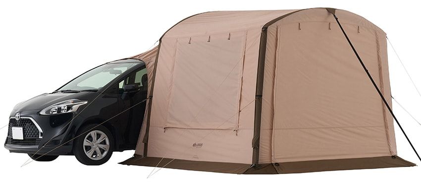 わずか1分10秒で設営できる「ロゴス」のカーサイドルームで車中泊をもっと気軽に！ - 20枚目の画像