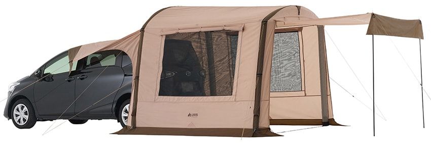 わずか1分10秒で設営できる「ロゴス」のカーサイドルームで車中泊をもっと気軽に！ - 23枚目の画像