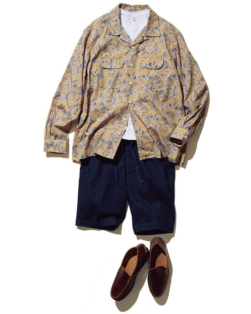 青色ショーツの“濃度別”スタイルガイド。濃い＝シックで都会的、薄い＝カジュアルで海っぽいが方程式 - 5枚目の画像