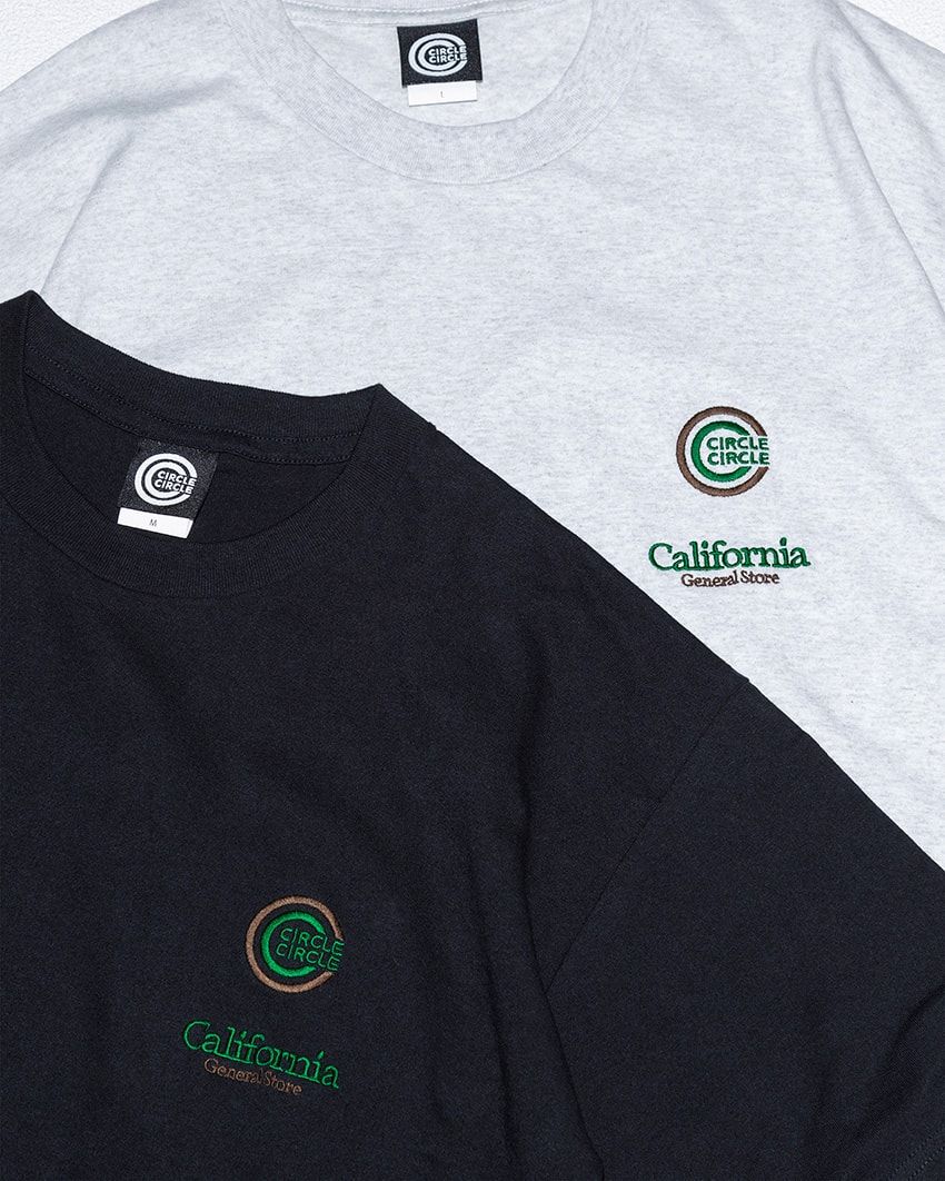 「カリフォルニア ジェネラルストア×サークル サークル」のコラボT発売！ 発売当日はパトリシオも参戦予定のイベントも開催 - 1枚目の画像