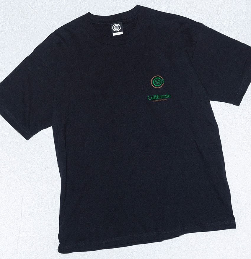 「カリフォルニア ジェネラルストア×サークル サークル」のコラボT発売！ 発売当日はパトリシオも参戦予定のイベントも開催 - 2枚目の画像