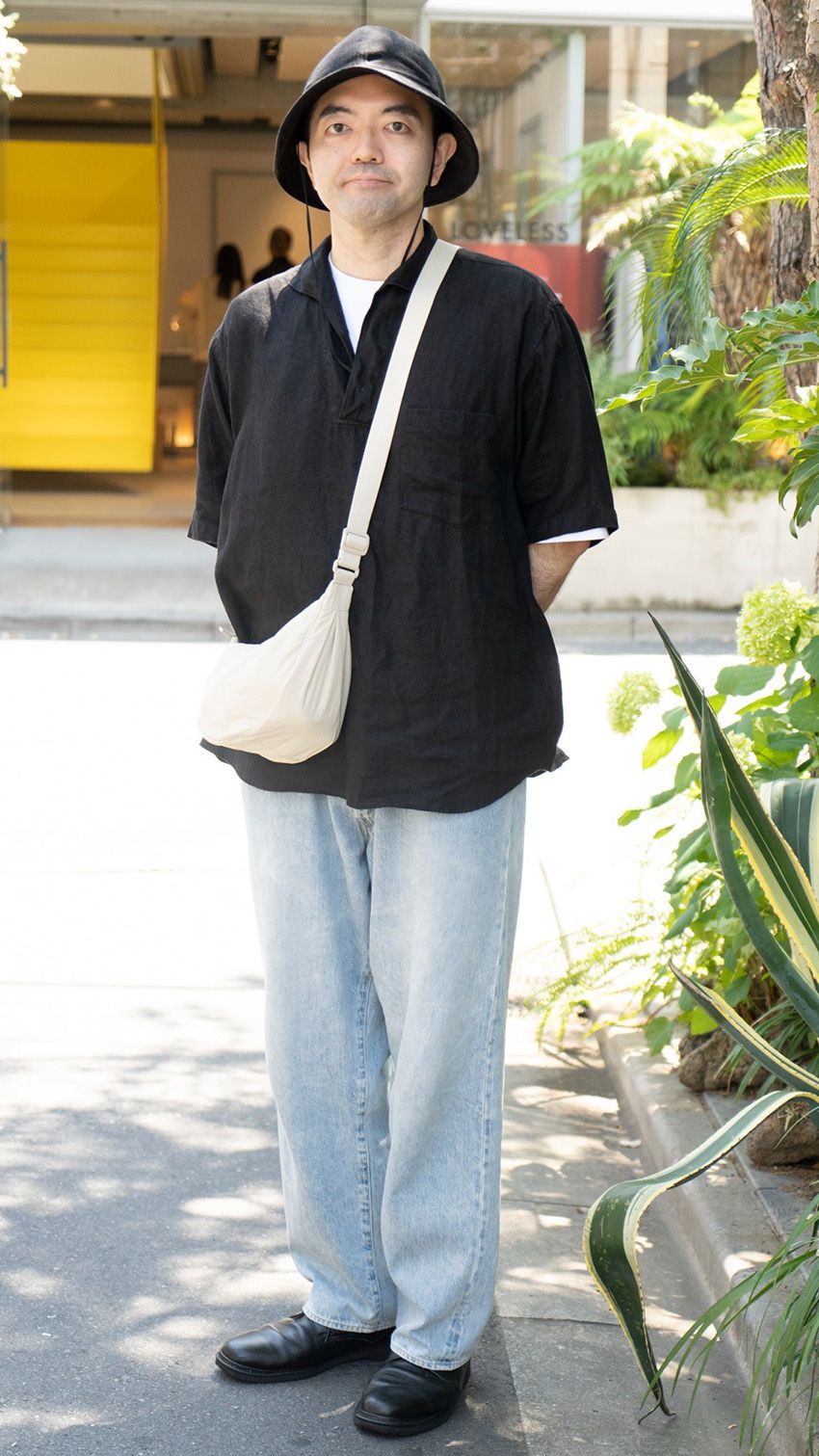 デニムが似合う8人のコーデ。リーバイス、コモリetc.愛用ブランド&着こなしをスナップで - 3枚目の画像