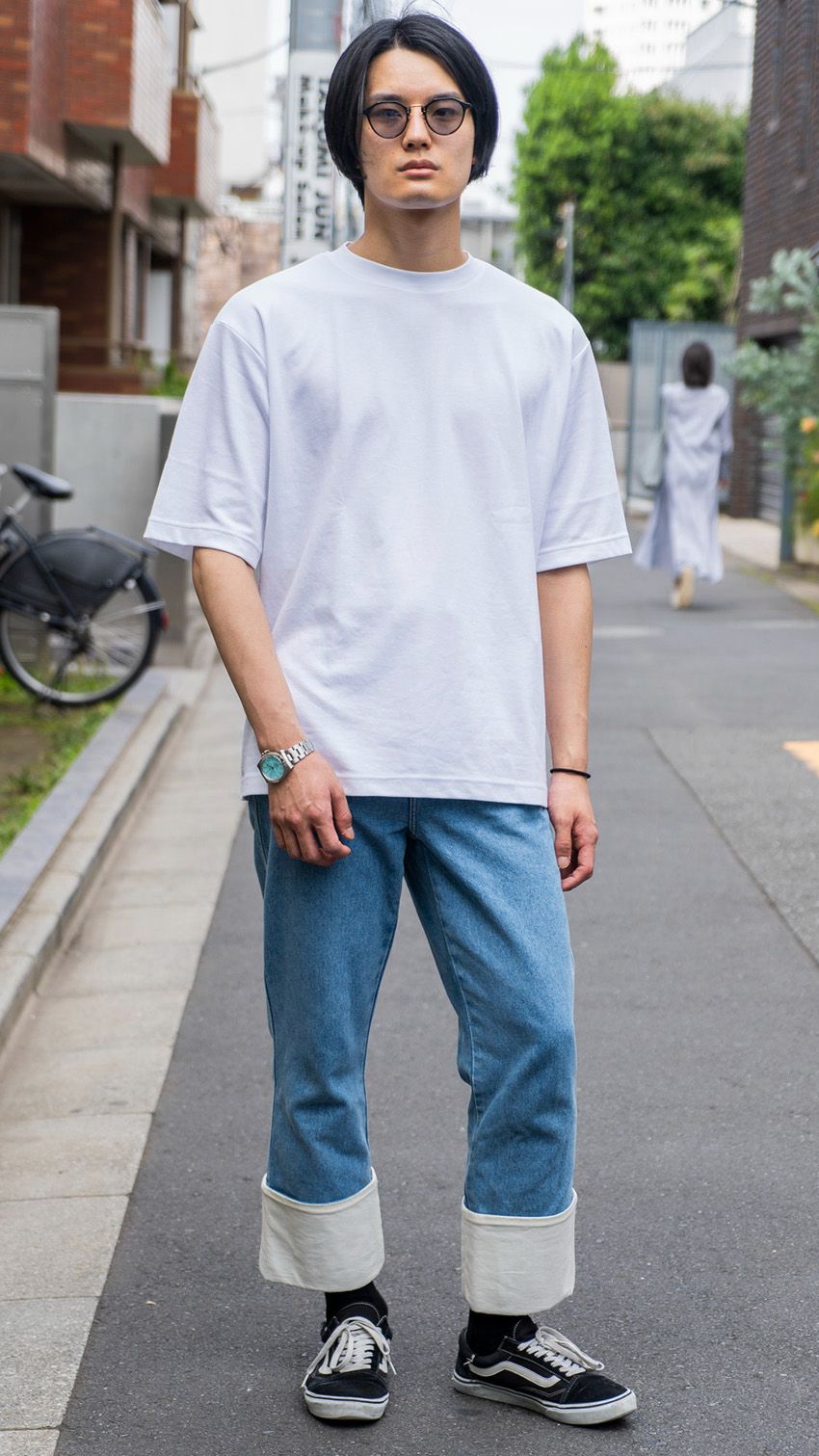 デニムが似合う8人のコーデ。リーバイス、コモリetc.愛用ブランド&着こなしをスナップで - 8枚目の画像