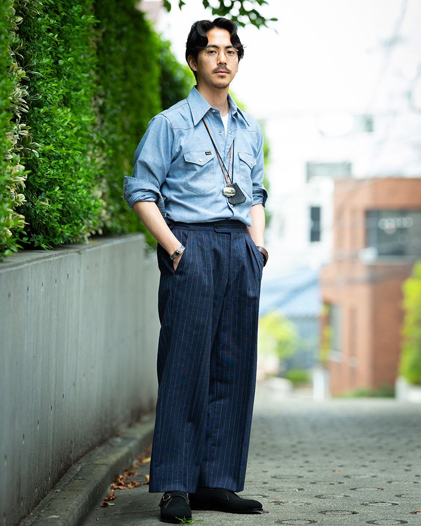 ユーロ製リーバイス 501&ラングラーシャツ。「ヤボったさがいい感じ」な“古着出汁”の効能 - 9枚目の画像