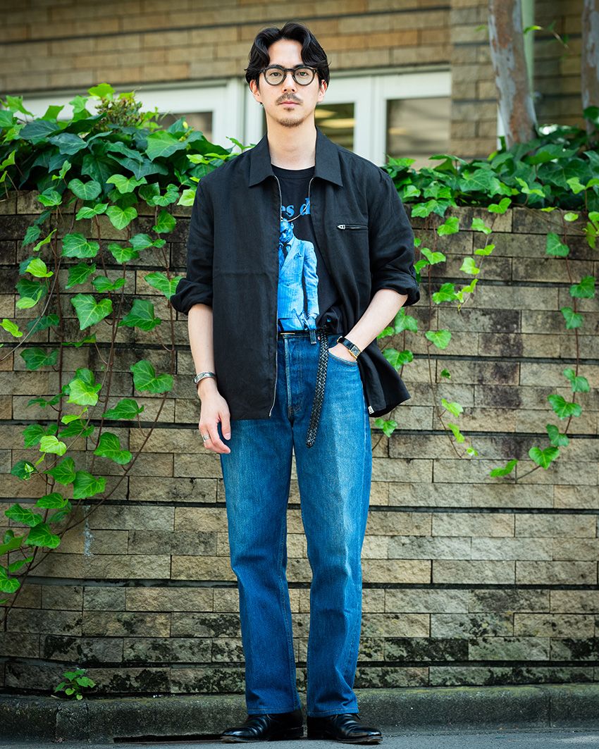 ユーロ製リーバイス 501&ラングラーシャツ。「ヤボったさがいい感じ」な“古着出汁”の効能 - 8枚目の画像