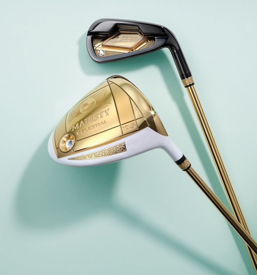 100万円のドライバーはスワロフスキー製。新ゴルフブランド「マジェスティ セレスティアル」誕生 - 2枚目の画像