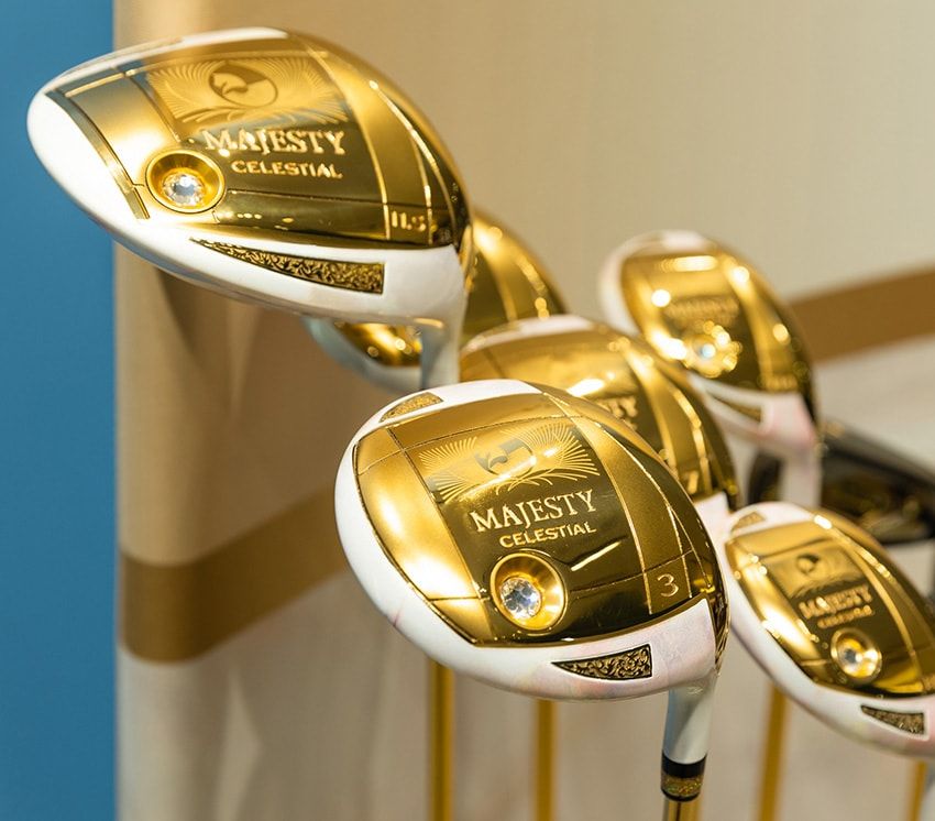 100万円のドライバーはスワロフスキー製。新ゴルフブランド「マジェスティ セレスティアル」誕生 - 10枚目の画像