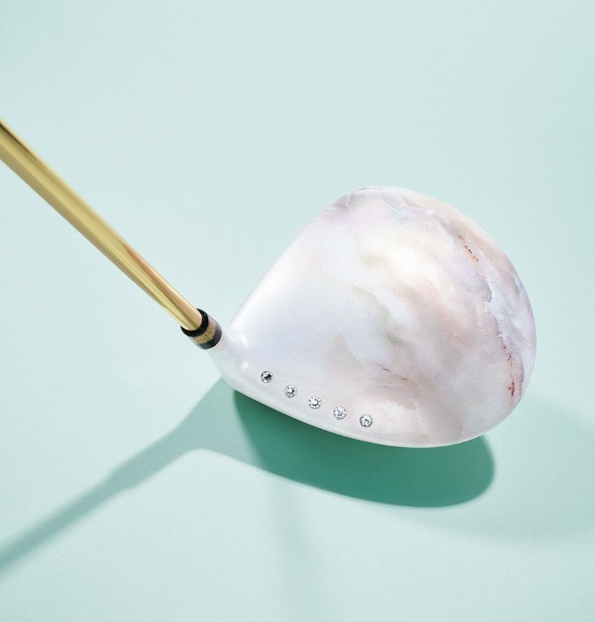 100万円のドライバーはスワロフスキー製。新ゴルフブランド「マジェスティ セレスティアル」誕生 - 4枚目の画像